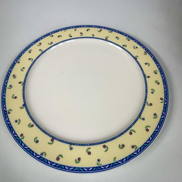 Villeroy & Boch Adeline 12.4 Round Floral Platter Chop Plate - Picture 2 of 5